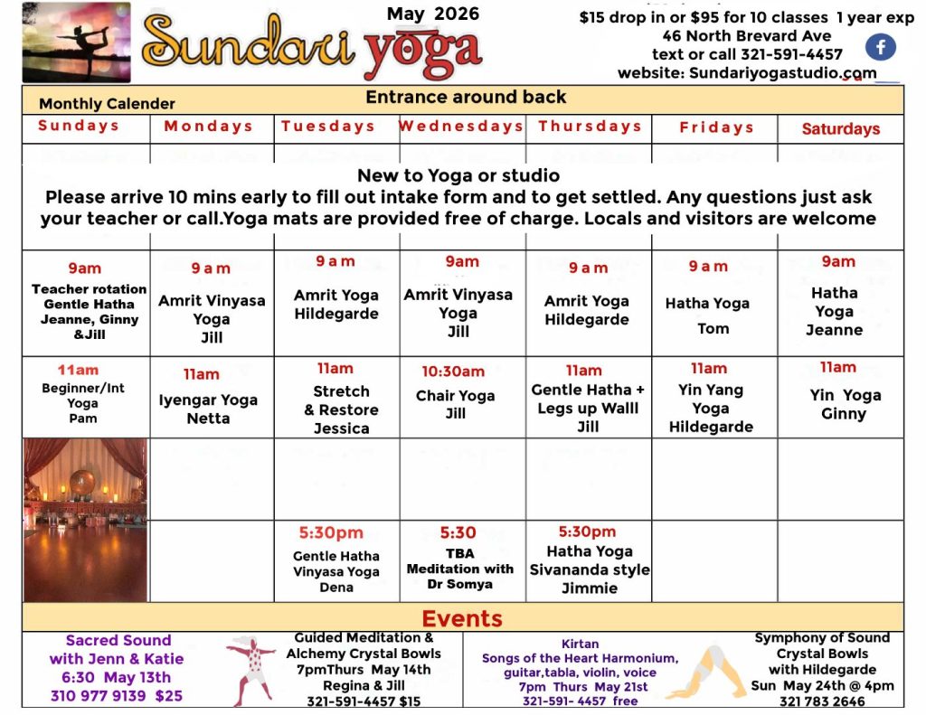 May 2026 Sundari Calendar